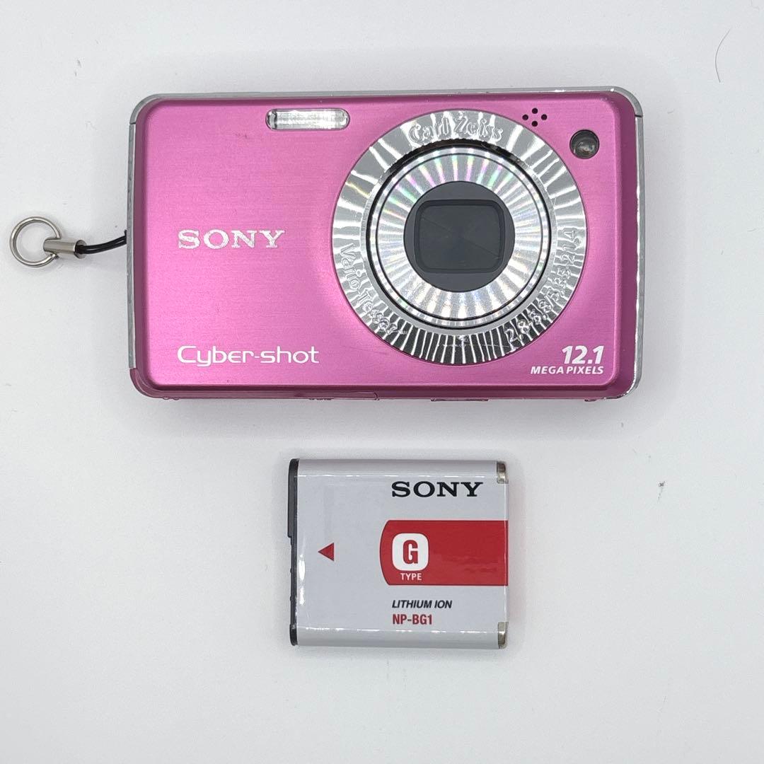 Sony Cyber-shot DSC-W220　ピンク デジカメ コンデジ