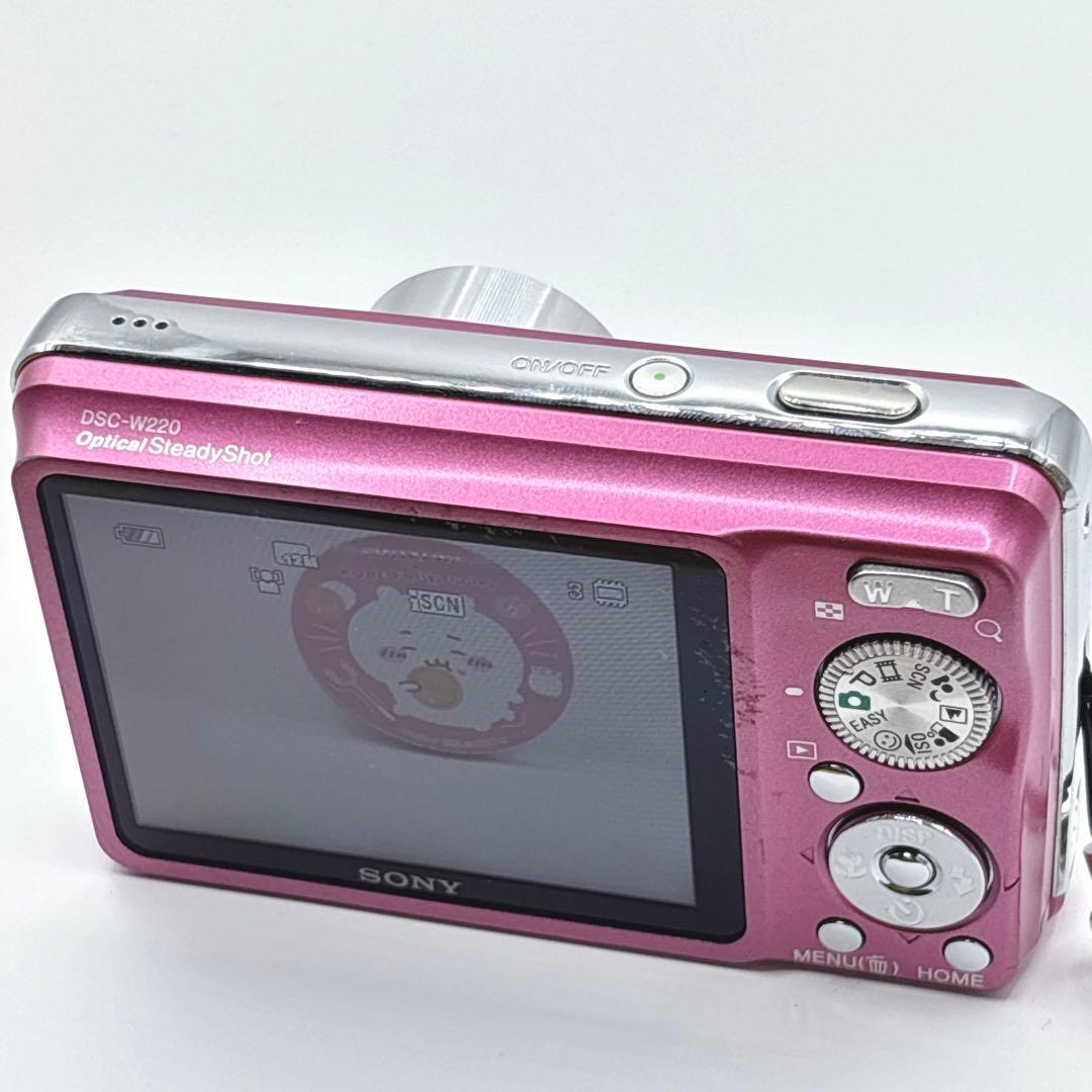 Sony Cyber-shot DSC-W220　ピンク デジカメ コンデジ