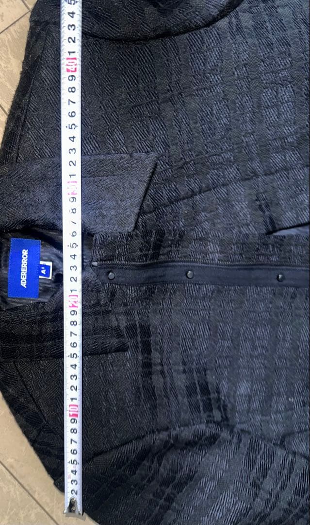 【ADERERROR】23ss クロップドジャケット size A1