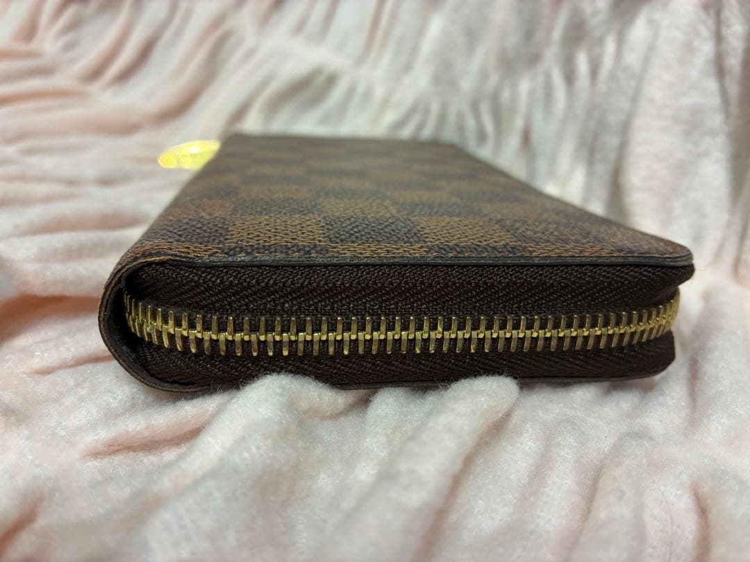 【美品】ルイヴィトン ダミエ エベヌ ジッピーウォレット 長財布