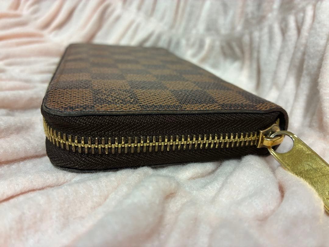 【美品】ルイヴィトン ダミエ エベヌ ジッピーウォレット 長財布