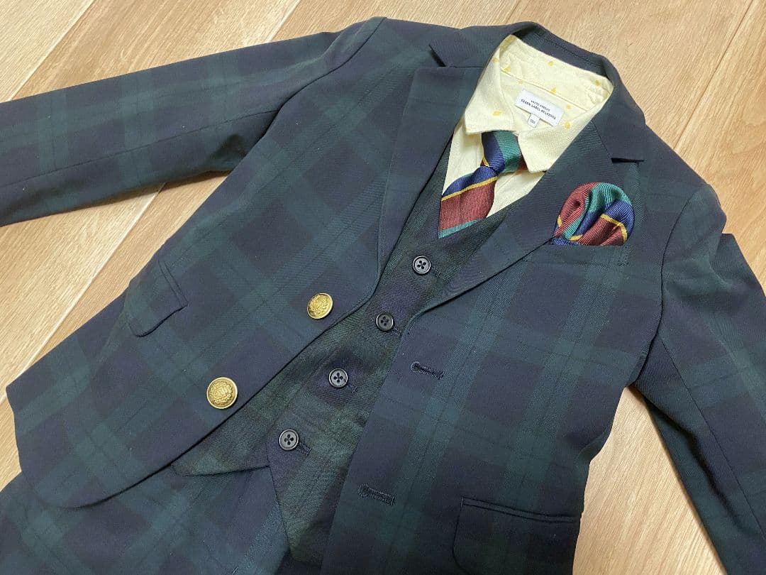 【KAZE】7点極美品green label relaxingスーツ