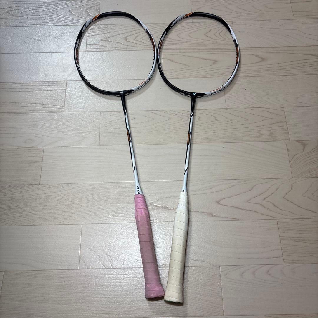 DUORA STRIKE バドミントンラケット 2本セット