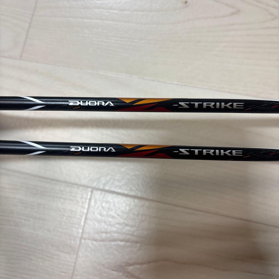 DUORA STRIKE バドミントンラケット 2本セット