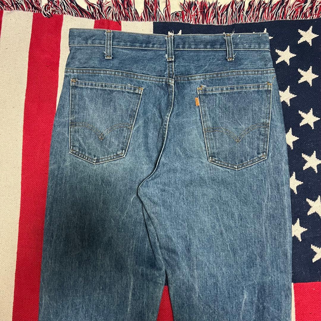 USA製 ボタン裏8 66後期 Levi's リーバイス519 ストレート