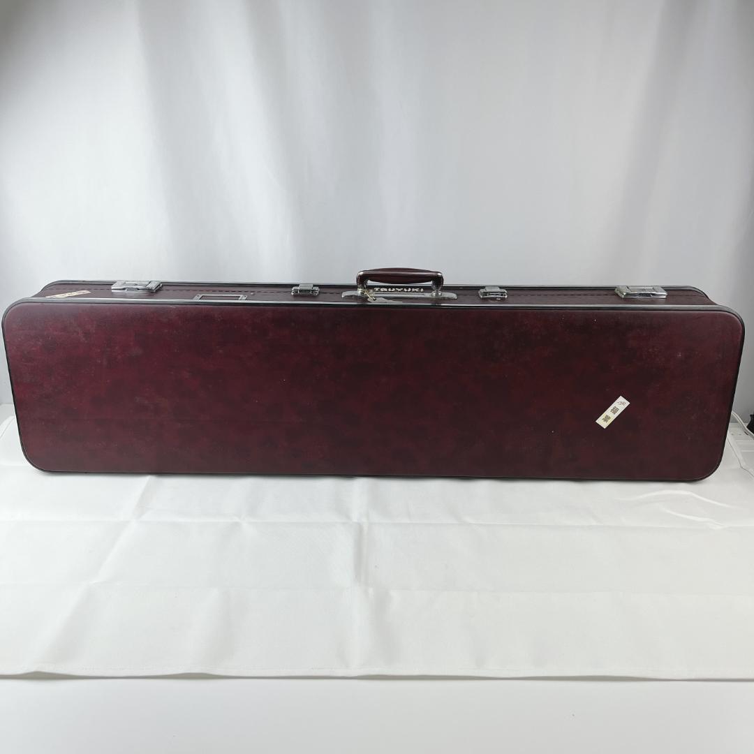 美品☘️ 三味線　紅木　トチ入り　中棹　約2.6cm　東さわり　ハードケース付