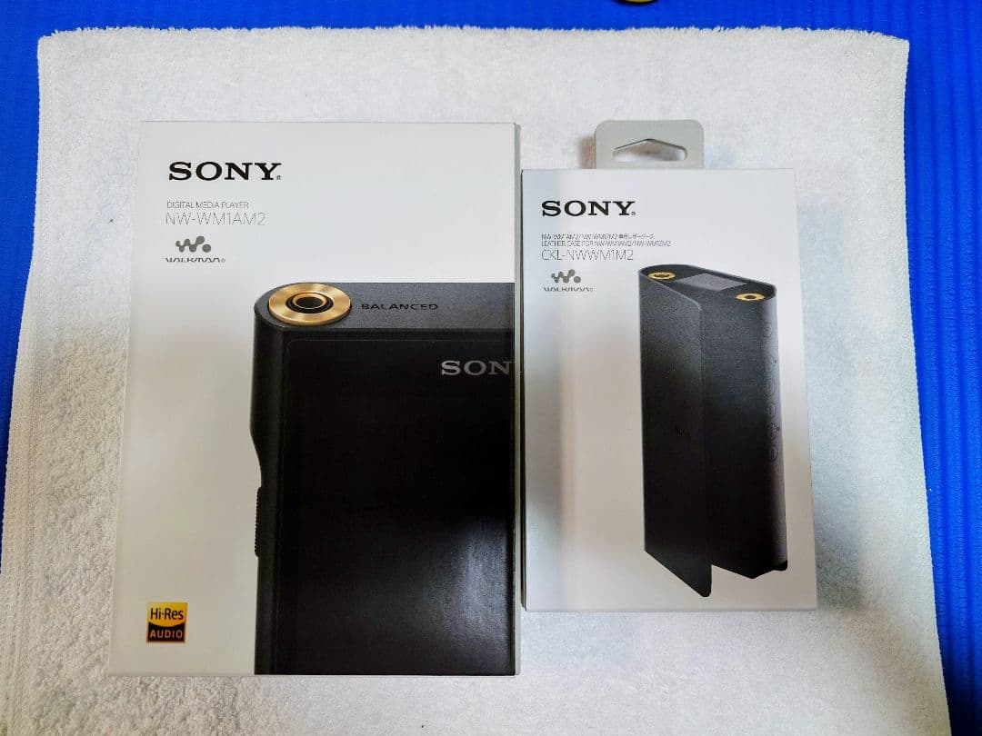 SONY NW-WM1AM2 カバー付き