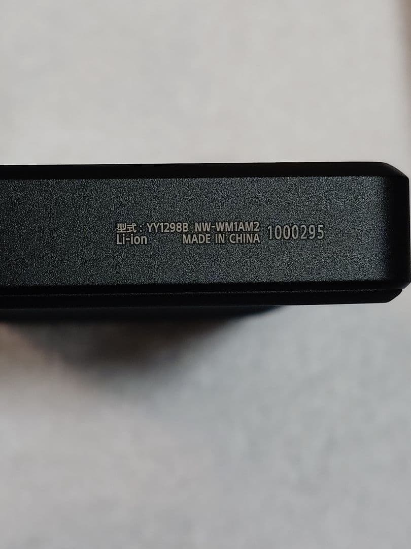 SONY NW-WM1AM2 カバー付き