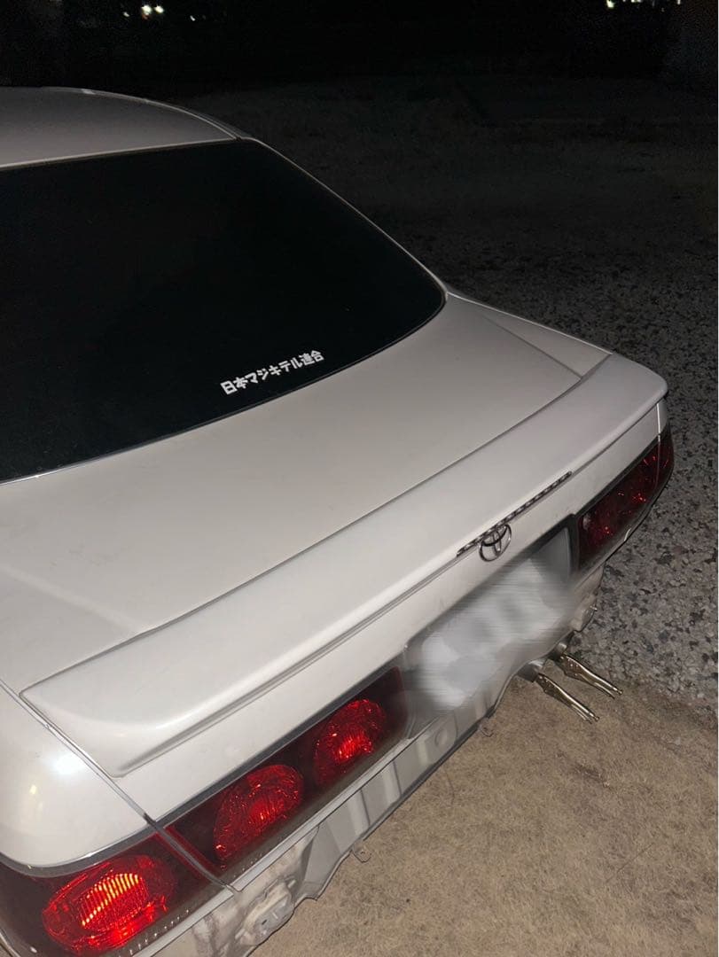 JZS171 純正オプション　トランクスポイラー