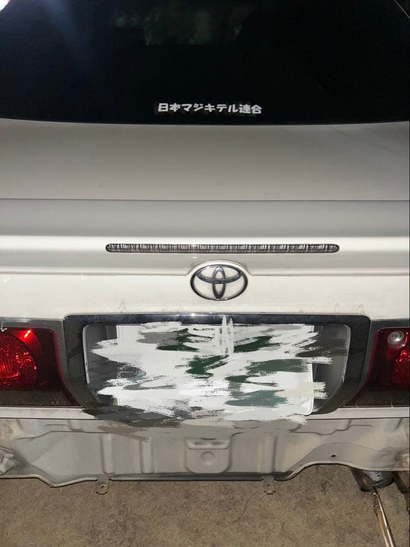 JZS171 純正オプション　トランクスポイラー