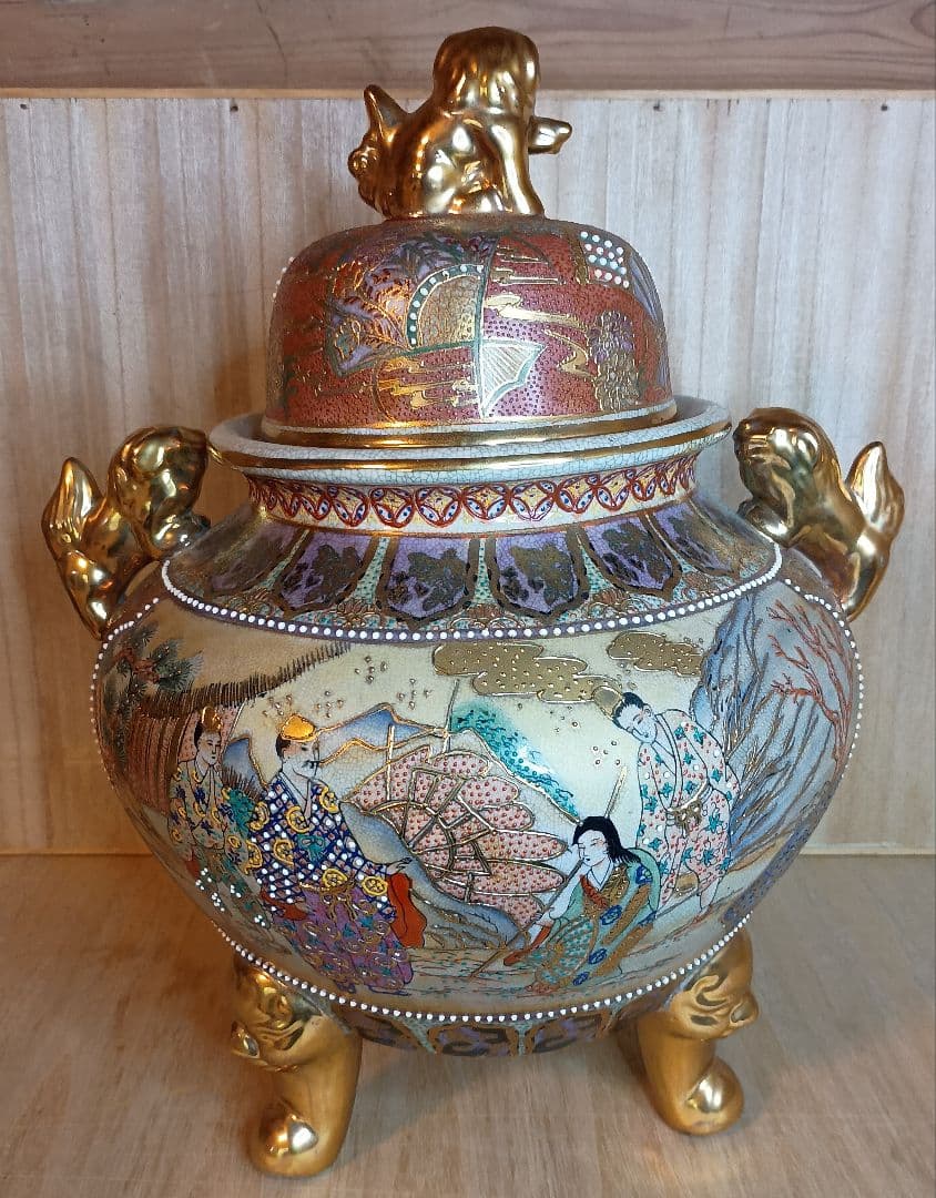 薩摩焼　大香炉