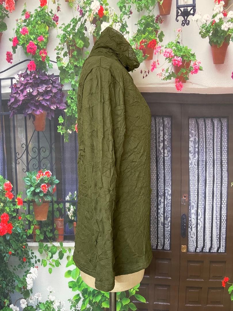 ニッキー217【丈短め】裏起毛で暖か♪メッシュAラインTU(KH)