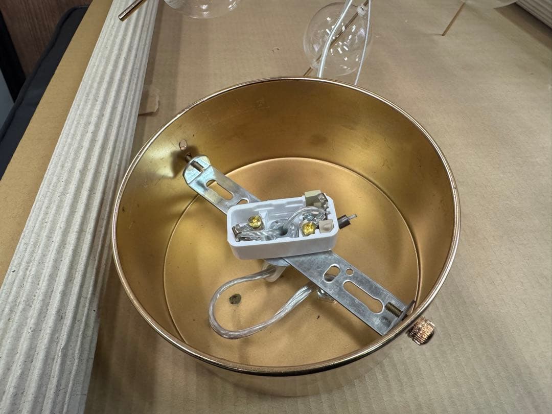 ⭐︎バブルシャンデリア モダンシャンデリア クリアゴールド