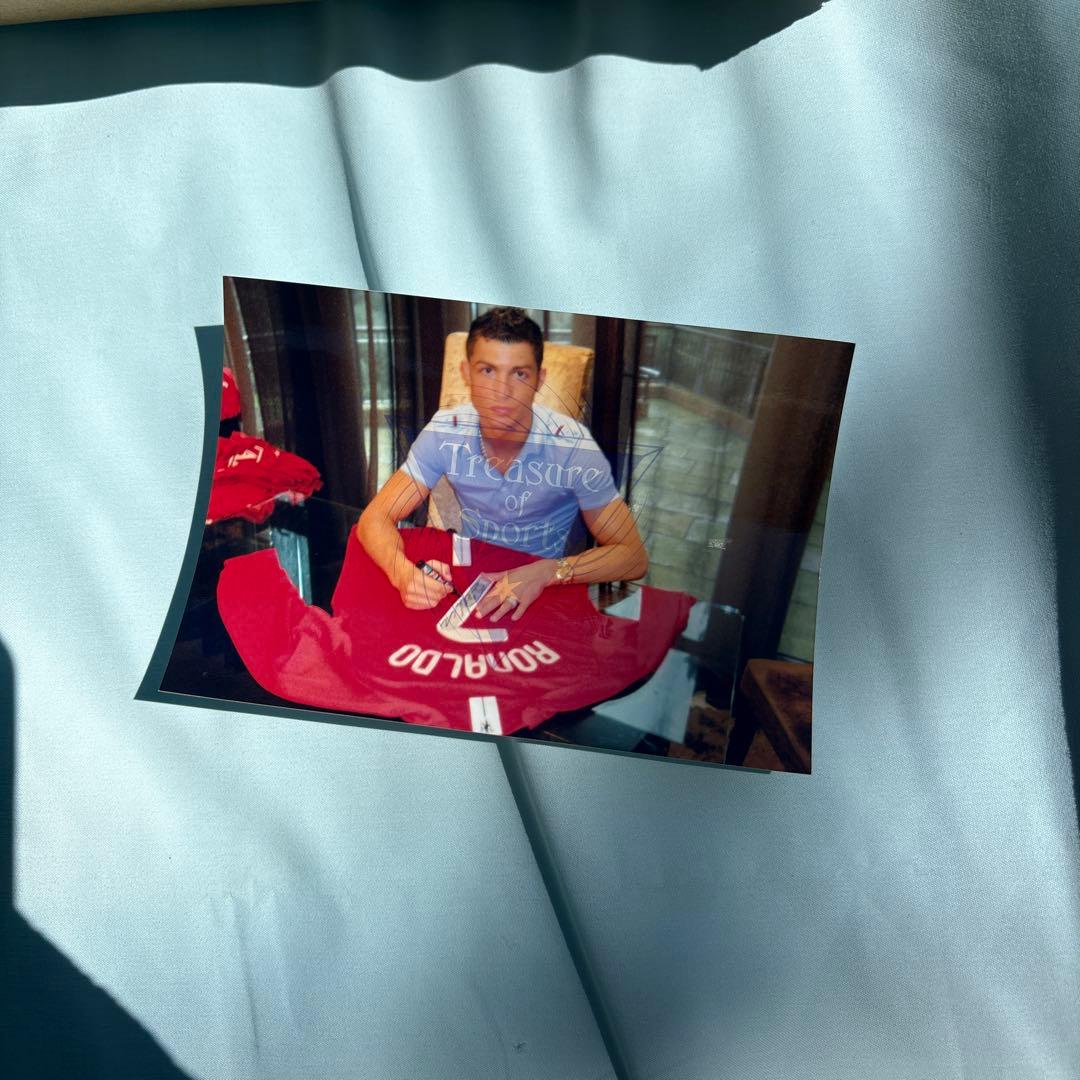 クリスティアーノ・ロナウド サイン入りシャツ