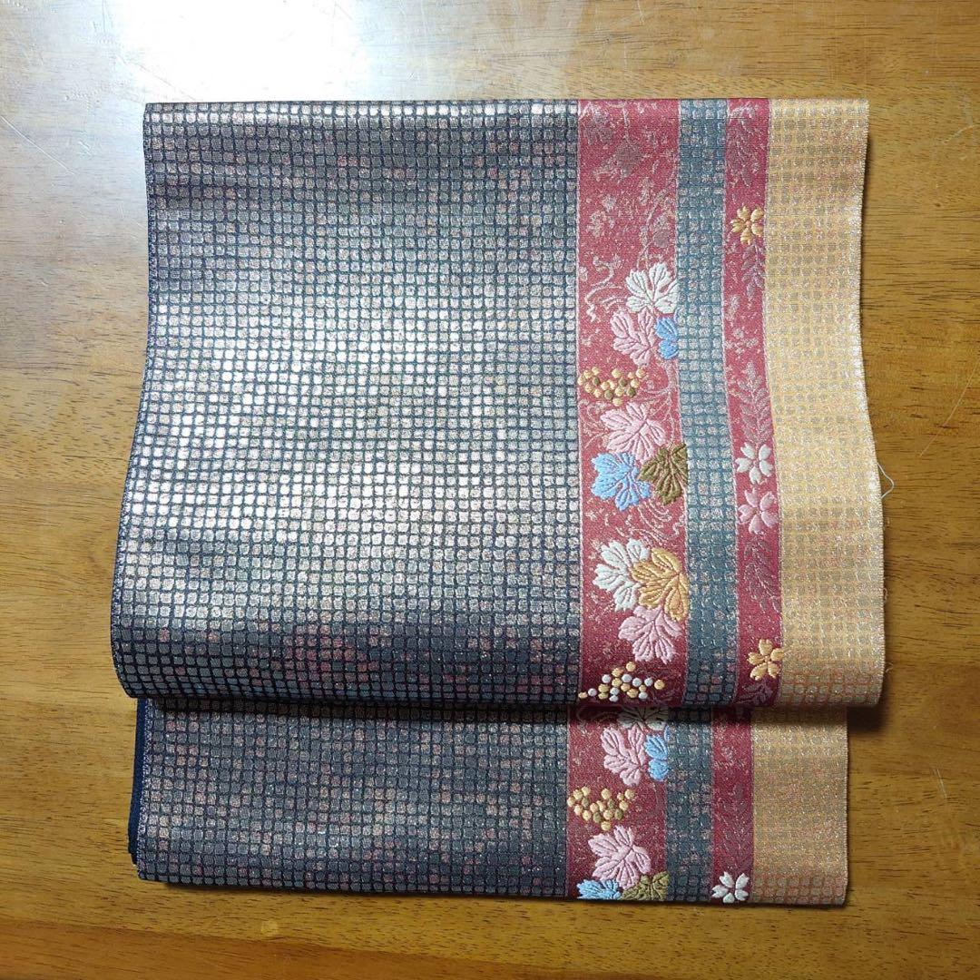 フ9977未使用近い　美品　袷　正絹　訪問着　フルセット