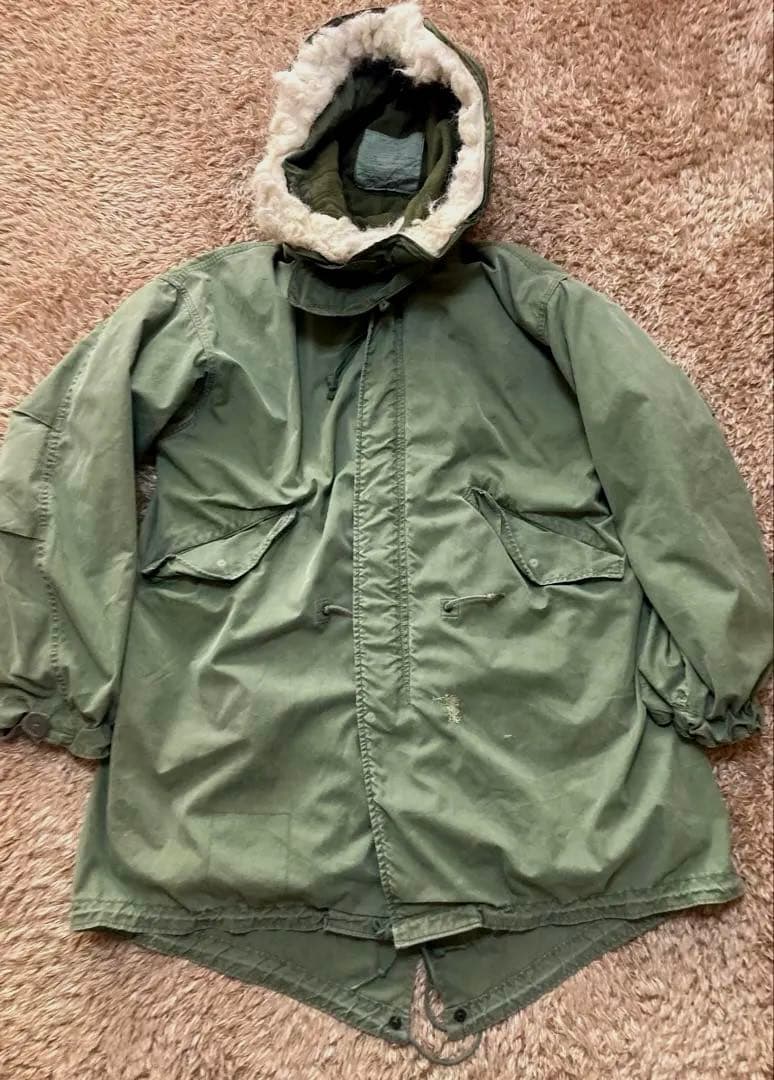 米軍実物 M65 モッズコート サイズS フルセット　　　 アルミジップ　初期型