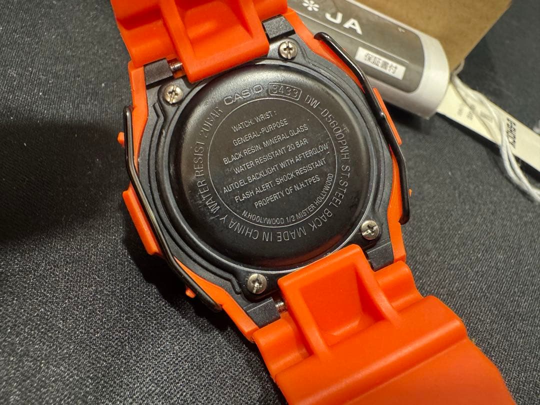 時計 G-SHOCK N.HOOLYWOOD DW-D5600PNH-4JR