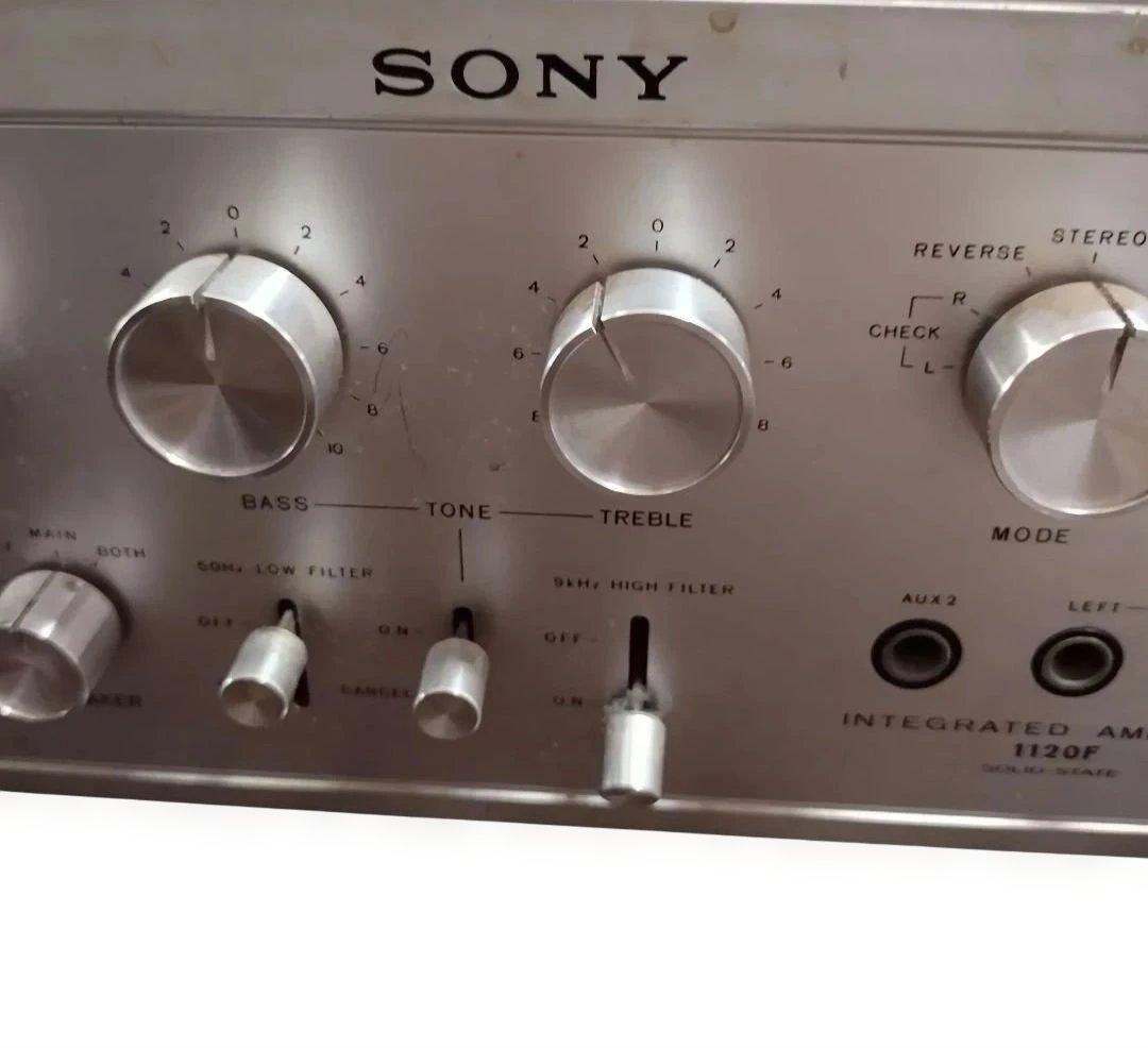 ソニー　INTEGRATED STEREO AMPLIFIER TA-1120F