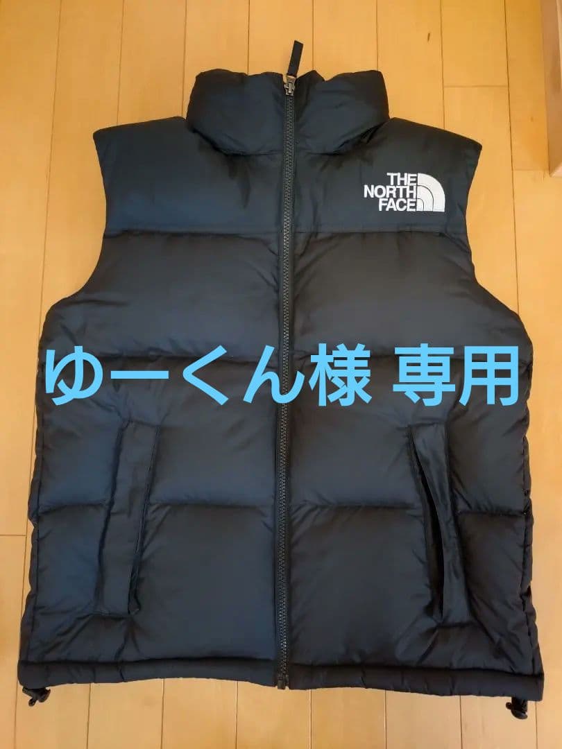 【ゆーくん】THE NORTH FACE ヌプシ ダウンベスト Sサイズ