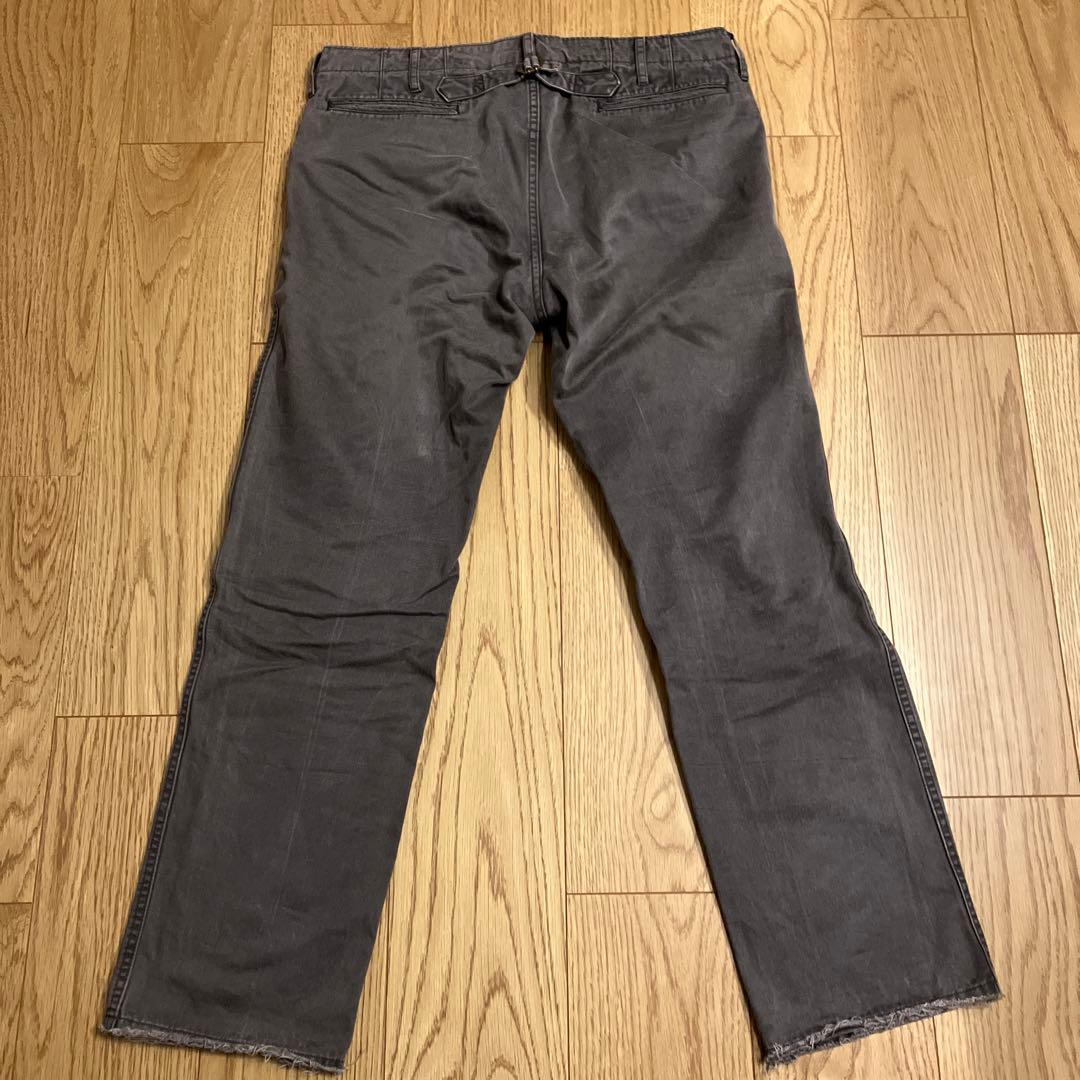 visvim chino pants ビズビム グレー チノパン 3