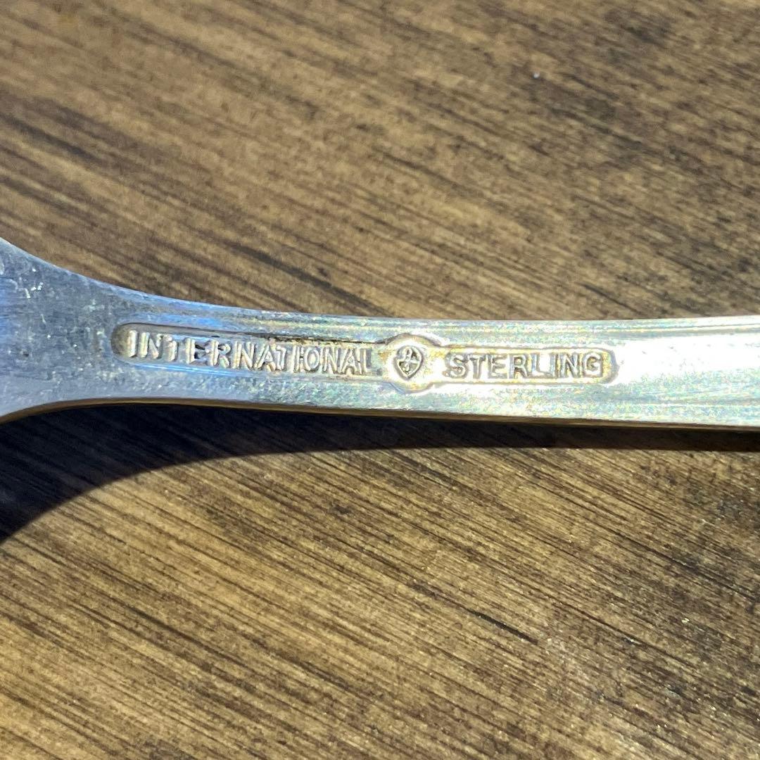 【純銀 スターリングシルバー】スプーン4本