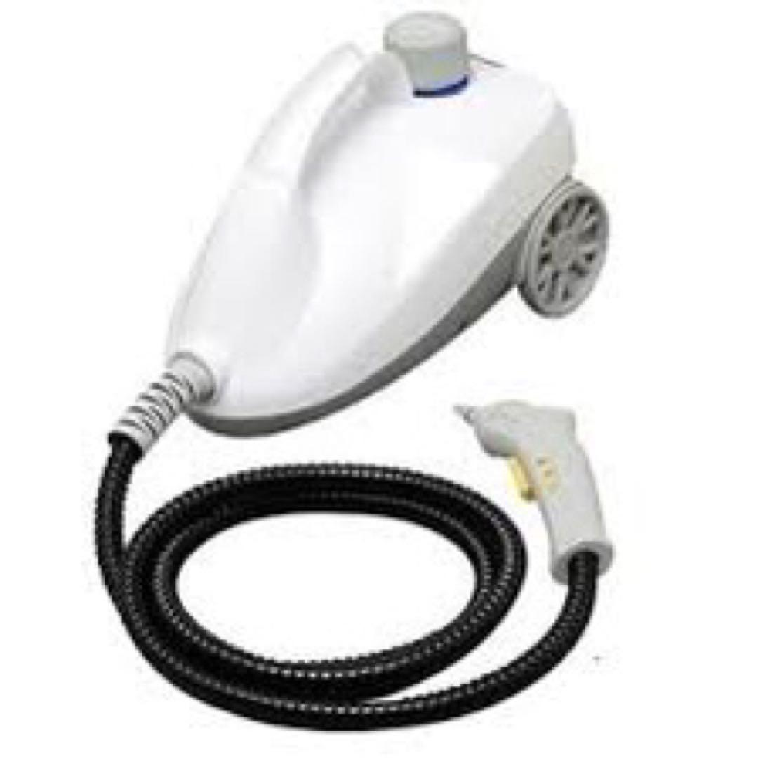 スチームクリーナー キャニスタータイプ IRIS STM-410E ホワイト