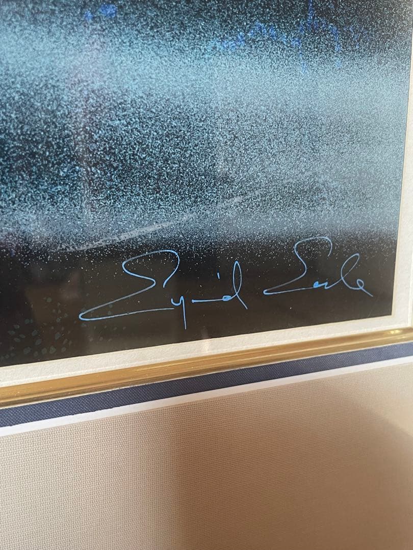 ★送料込み！美品　定価120万大作アイベンロール　レッドリーフ　本人サインあり。