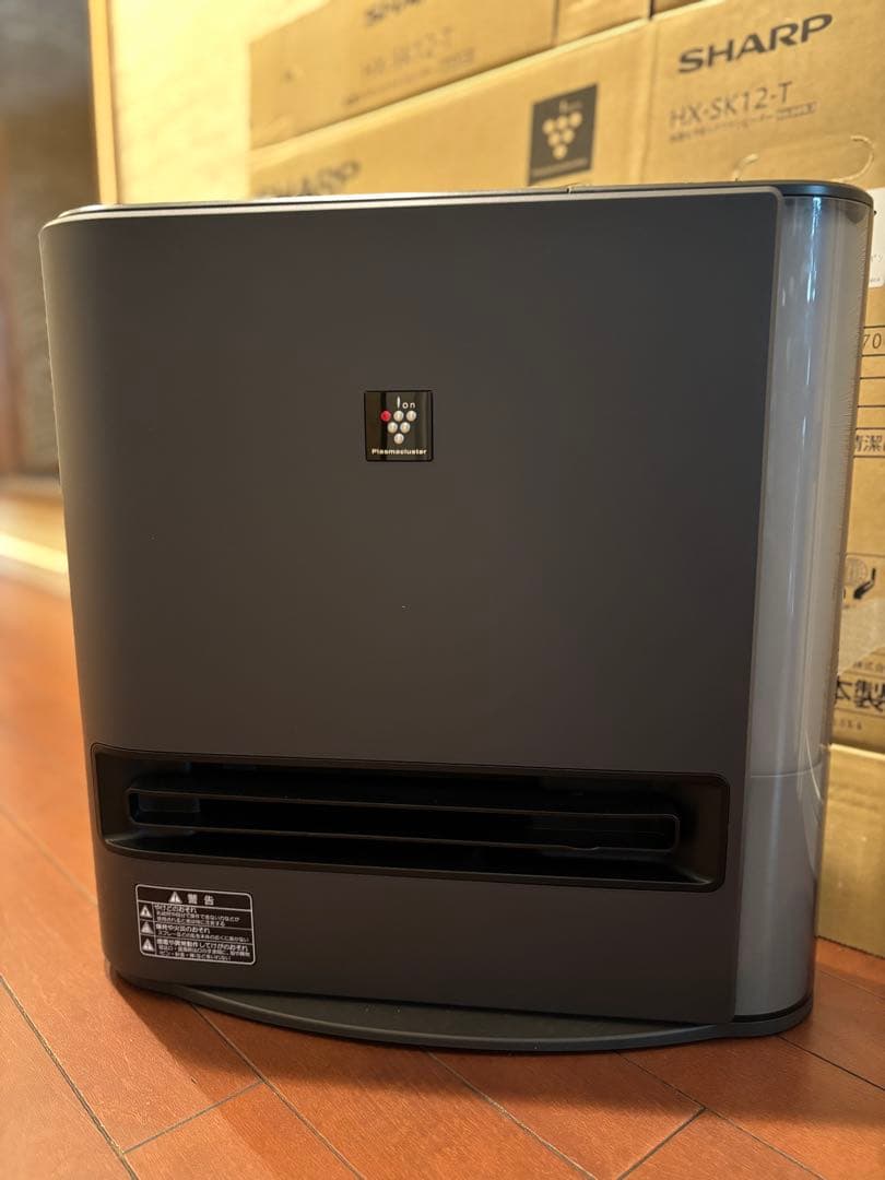 2024年製 シャープ 加湿 セラミックファンヒーター HX-SK12-T