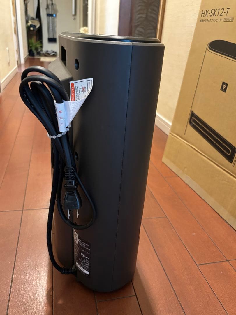 2024年製 シャープ 加湿 セラミックファンヒーター HX-SK12-T