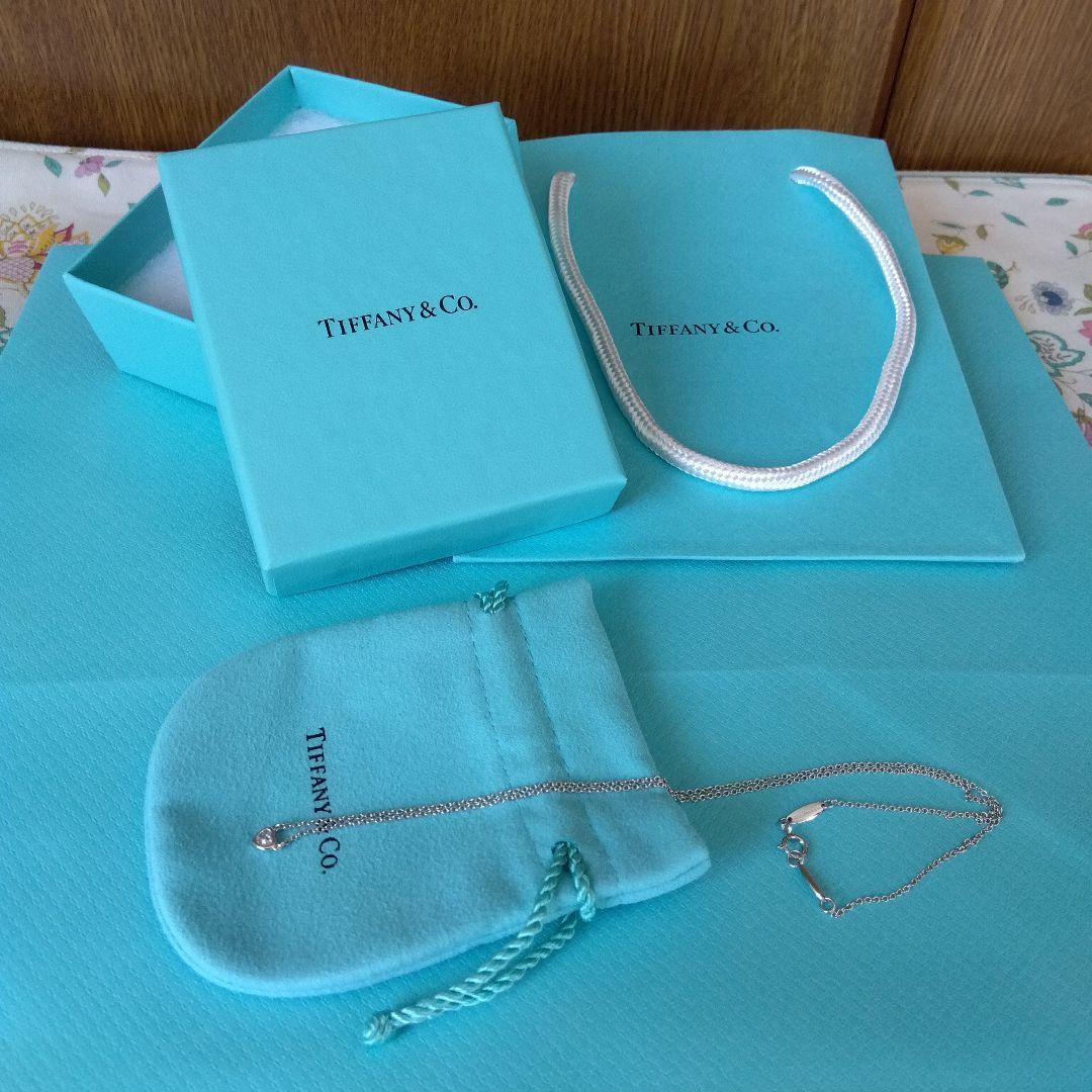 Tiffany & Co. 日本限定　バイザヤード　プラチナ　ハート　ネックレス