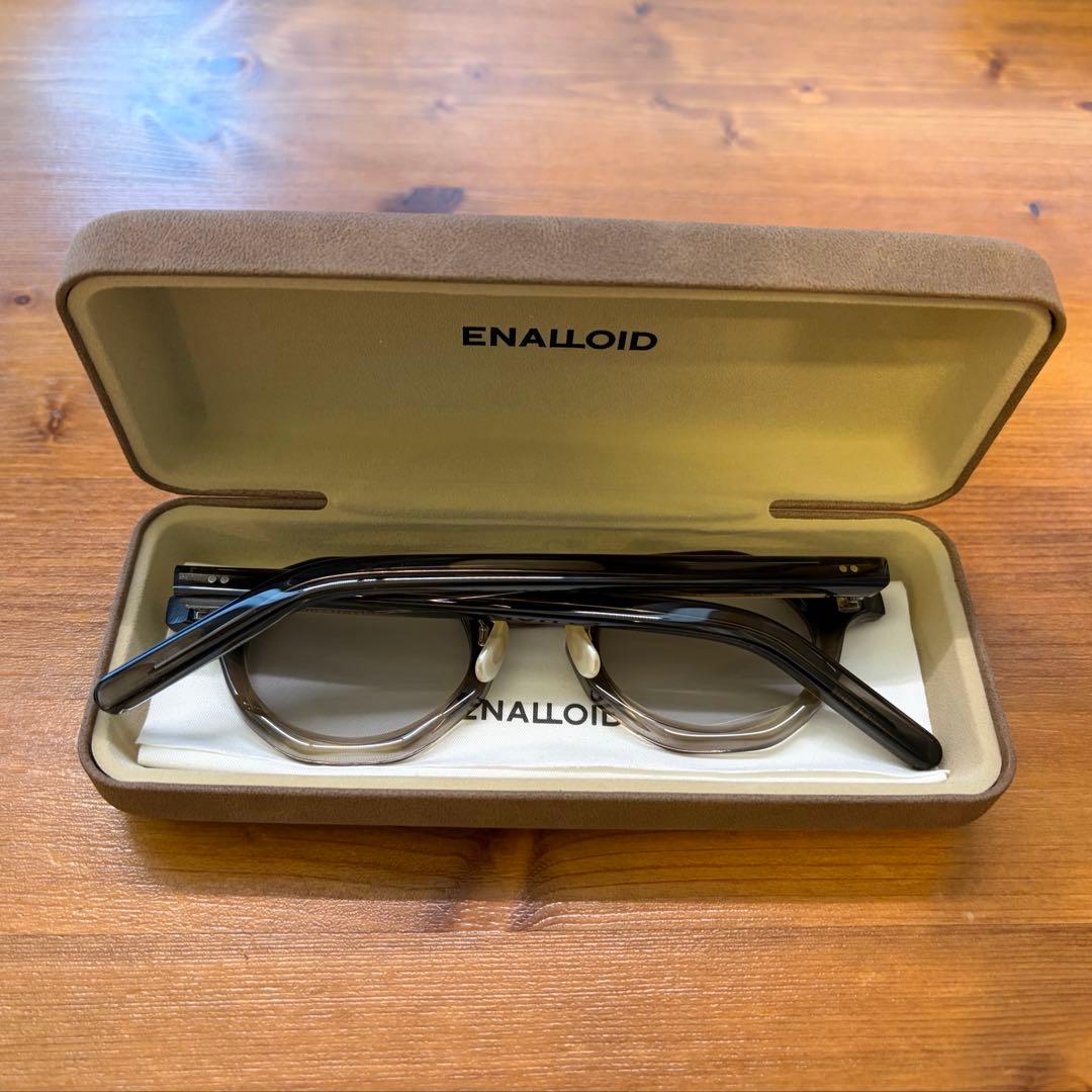 ENALLOID MOR モデル 213 ダークグレーグラデーション サングラス