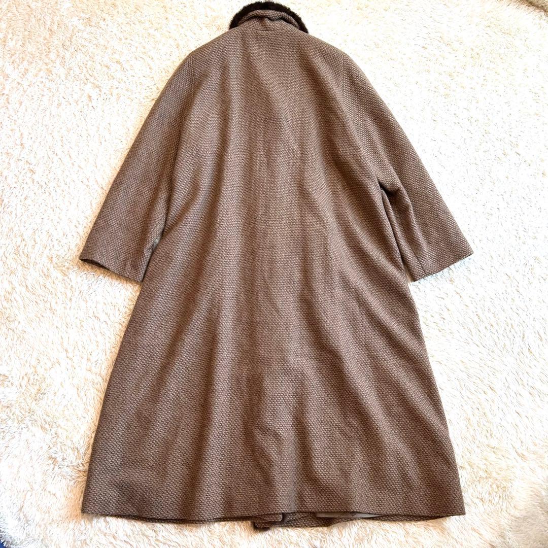 d*2様 【極美本毛皮✨️ミンク カシミヤ100%】 BALMAIN Paris