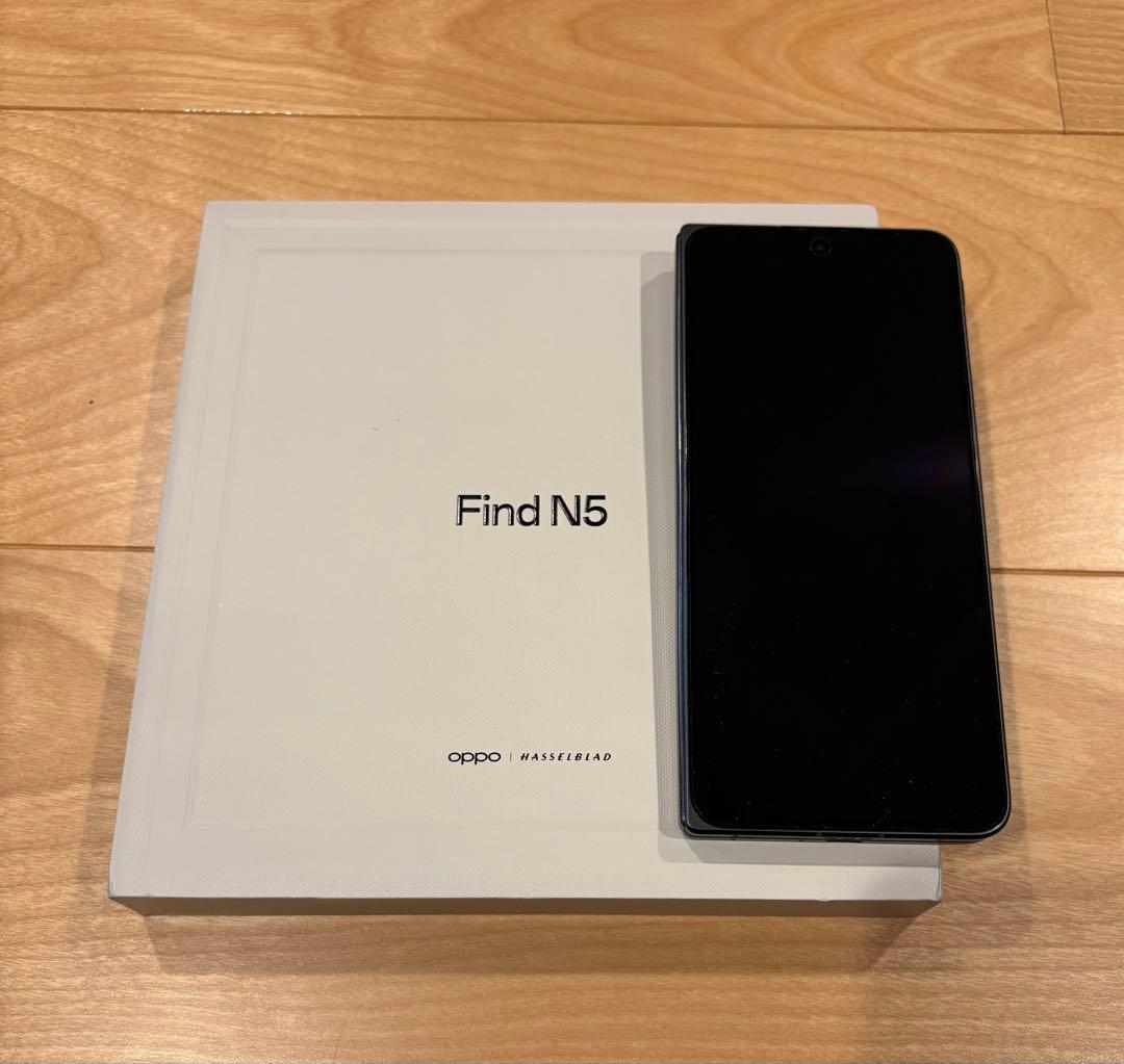 【極美品】OPPO Find N5 16GB+512GB ブラック