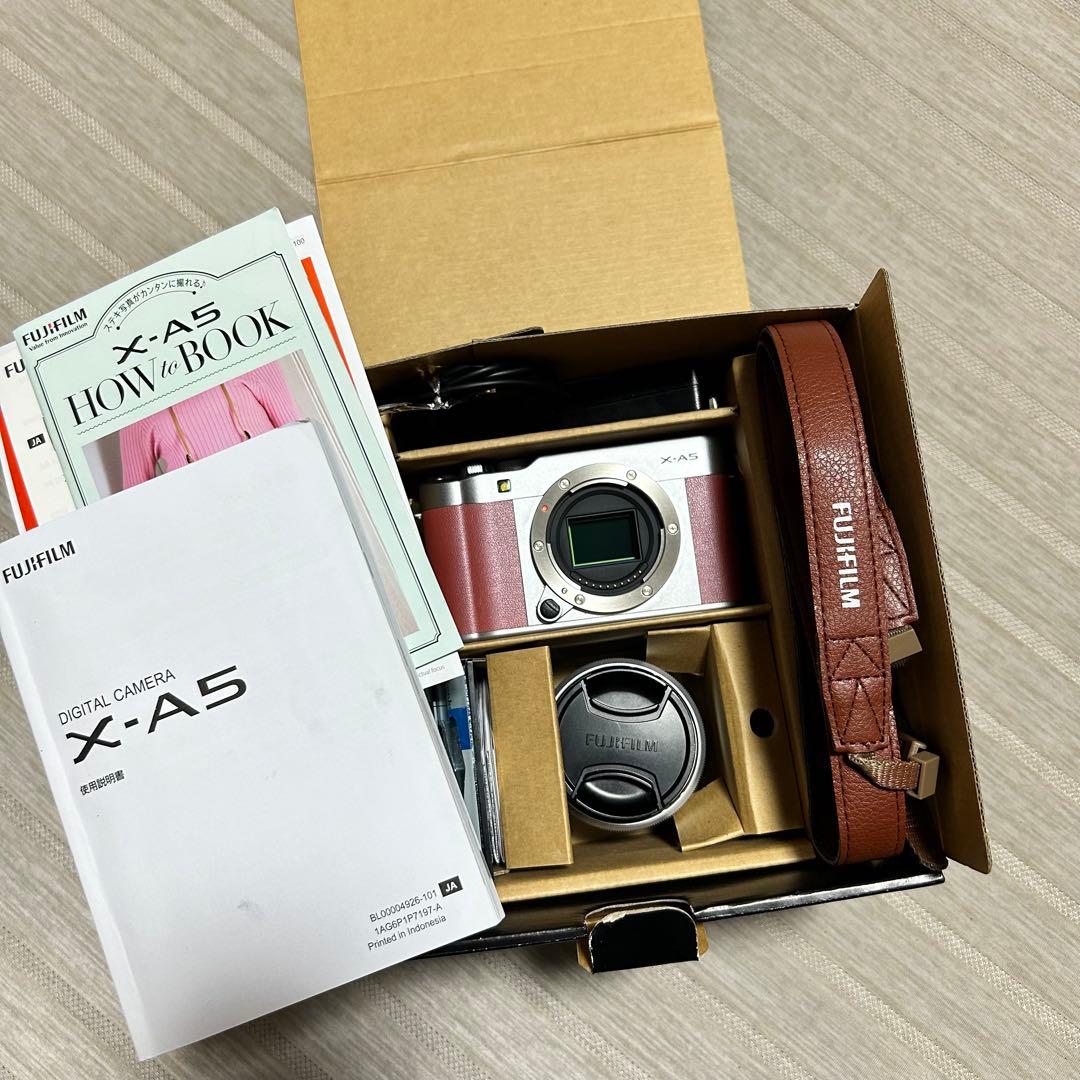 FUJIFILM X-A5 『メモリーカード・レンズフィルター付き』