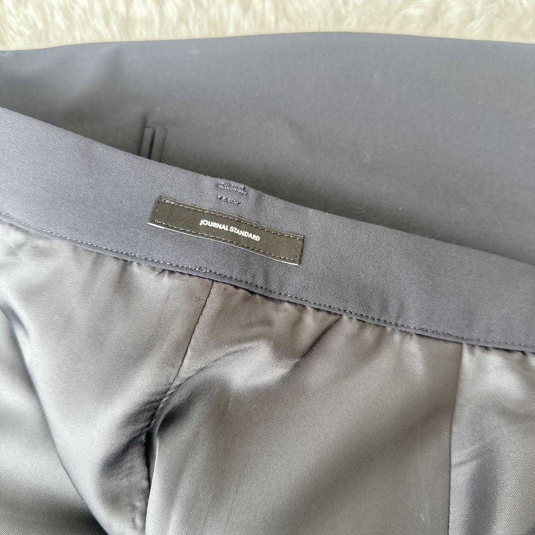 ◯【未使用級】JS オケージョン　トロストレッチジャケット　スカート　ネイビー