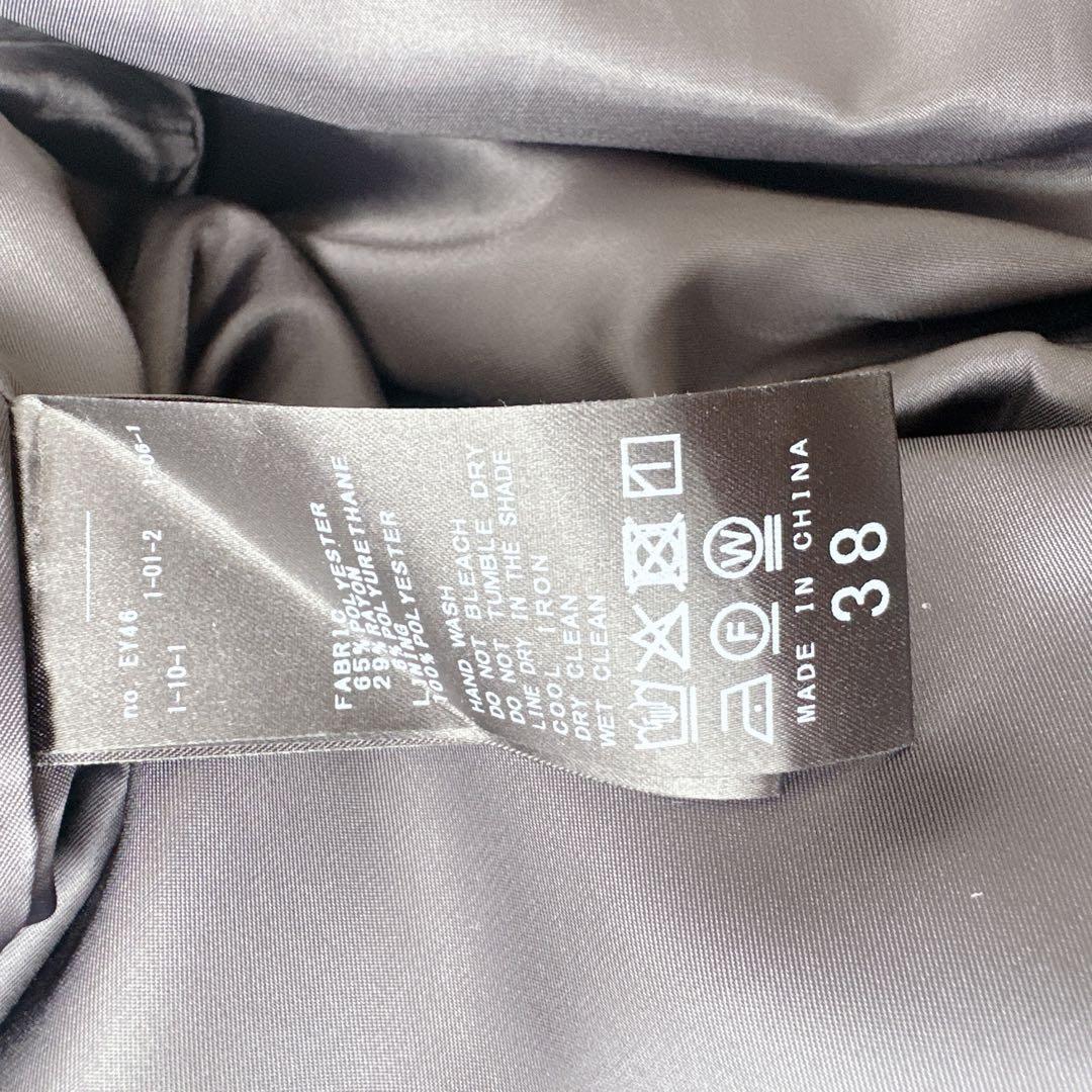 ◯【未使用級】JS オケージョン　トロストレッチジャケット　スカート　ネイビー