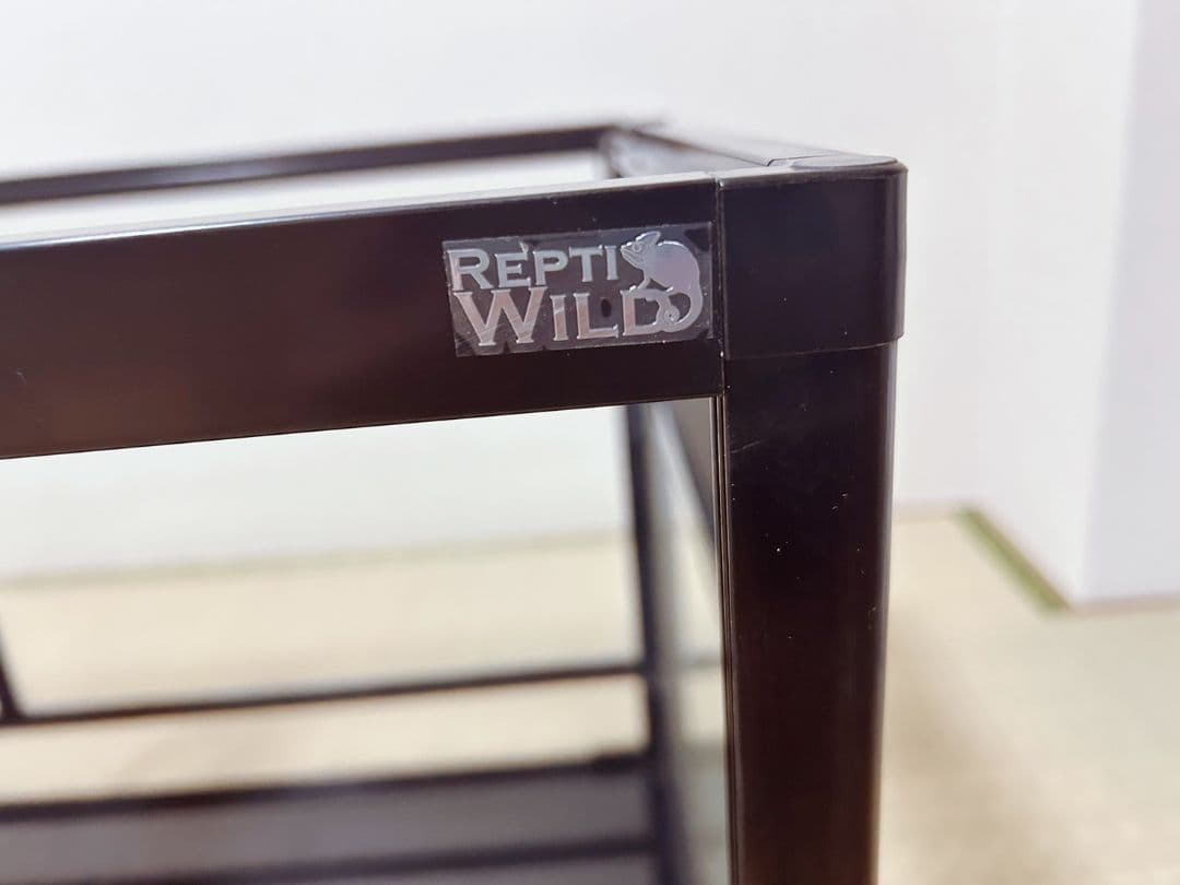 爬虫類用ケージ 三晃商会 パンテオン ブラック BK9045