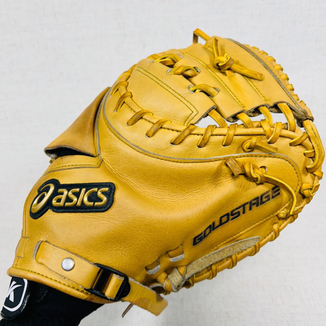 ASICS ゴールドステージ スピードテックQR 硬式 キャッチャーミット
