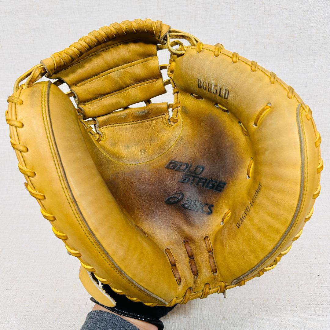 ASICS ゴールドステージ スピードテックQR 硬式 キャッチャーミット