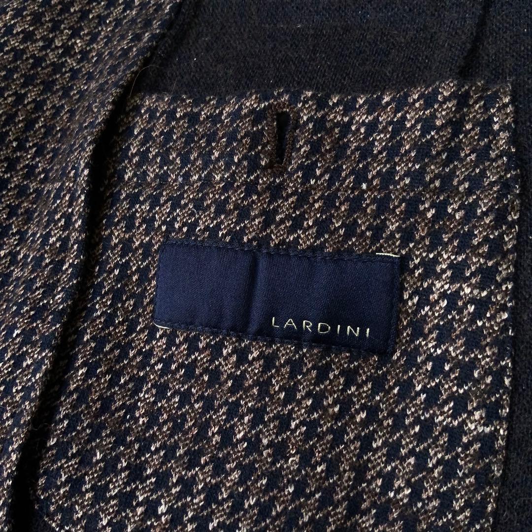 LARDINI ラルディーニ ジャケット ハウンドトゥース 44 伊製