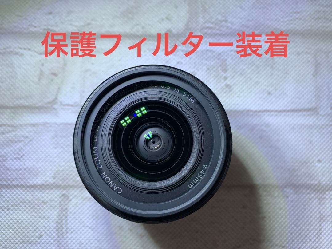 EOSKissMブラック　ダブルレンズ　EF-M15-45mm EF–M22mm