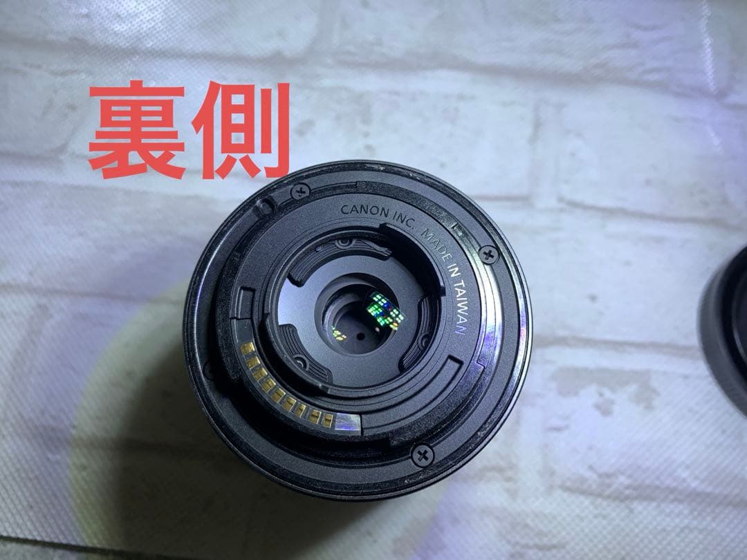 EOSKissMブラック　ダブルレンズ　EF-M15-45mm EF–M22mm