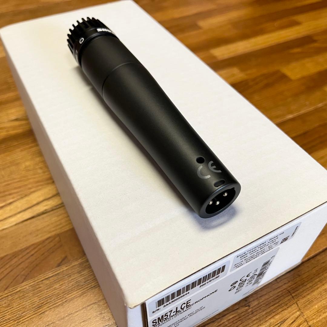 【美品】SHURE SM57-LCE ダイナミックマイク