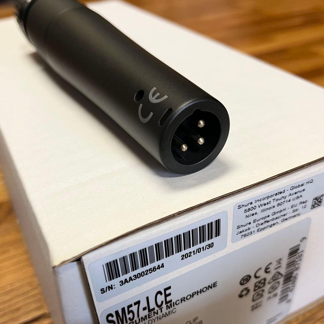 【美品】SHURE SM57-LCE ダイナミックマイク