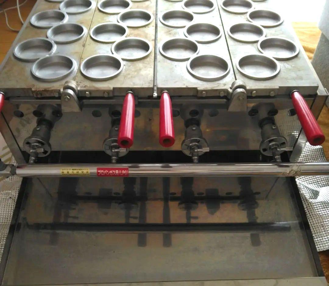 密元式焼饅頭機 2連 業務用機