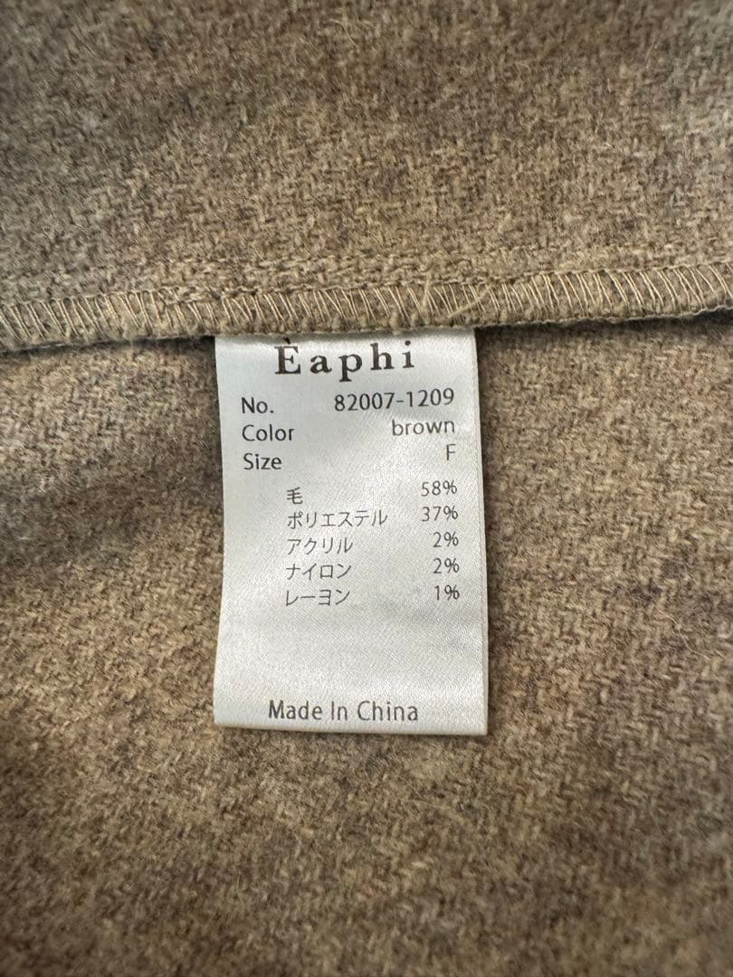 eaphi　CURVE CUT LINE JACKET