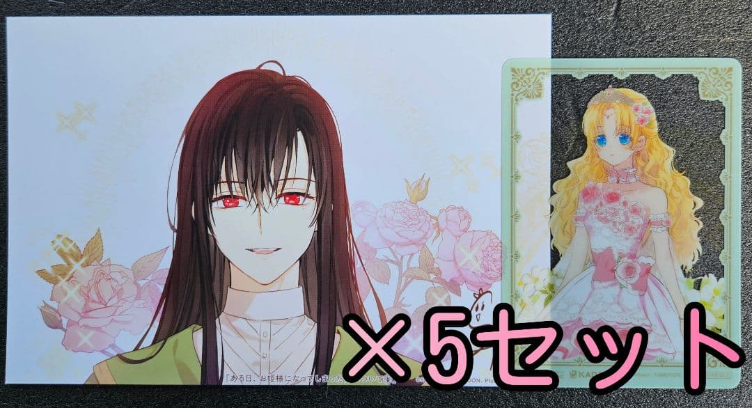 ある日、お姫様になってしまった件について 特典2種 ×5セット