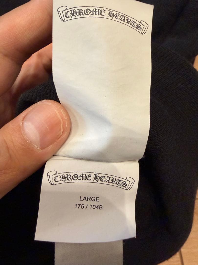 激レアCHROME HEARTSクロムハーツ クロスパッチ スウェットトレーナー