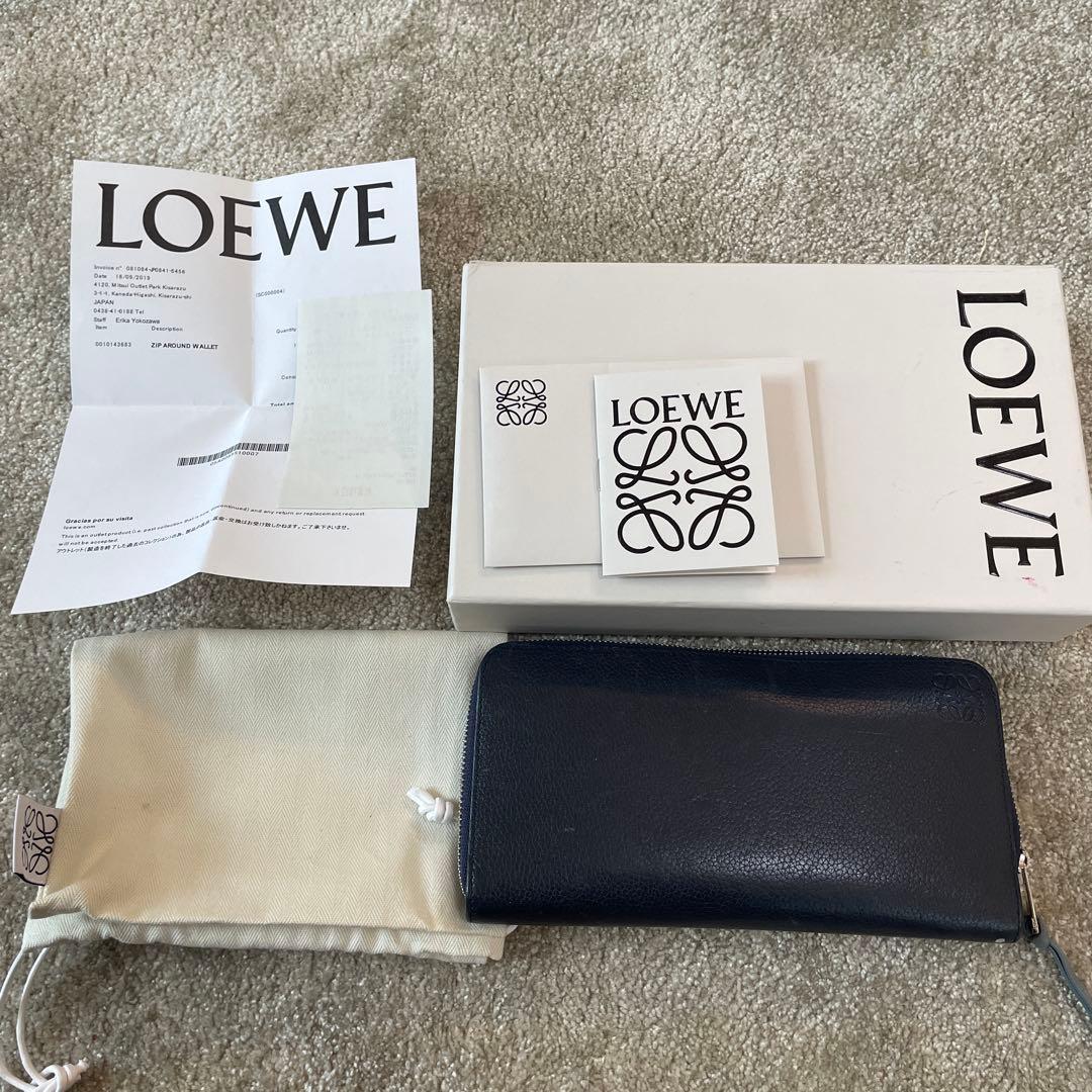 【もん】ロエベ　長財布