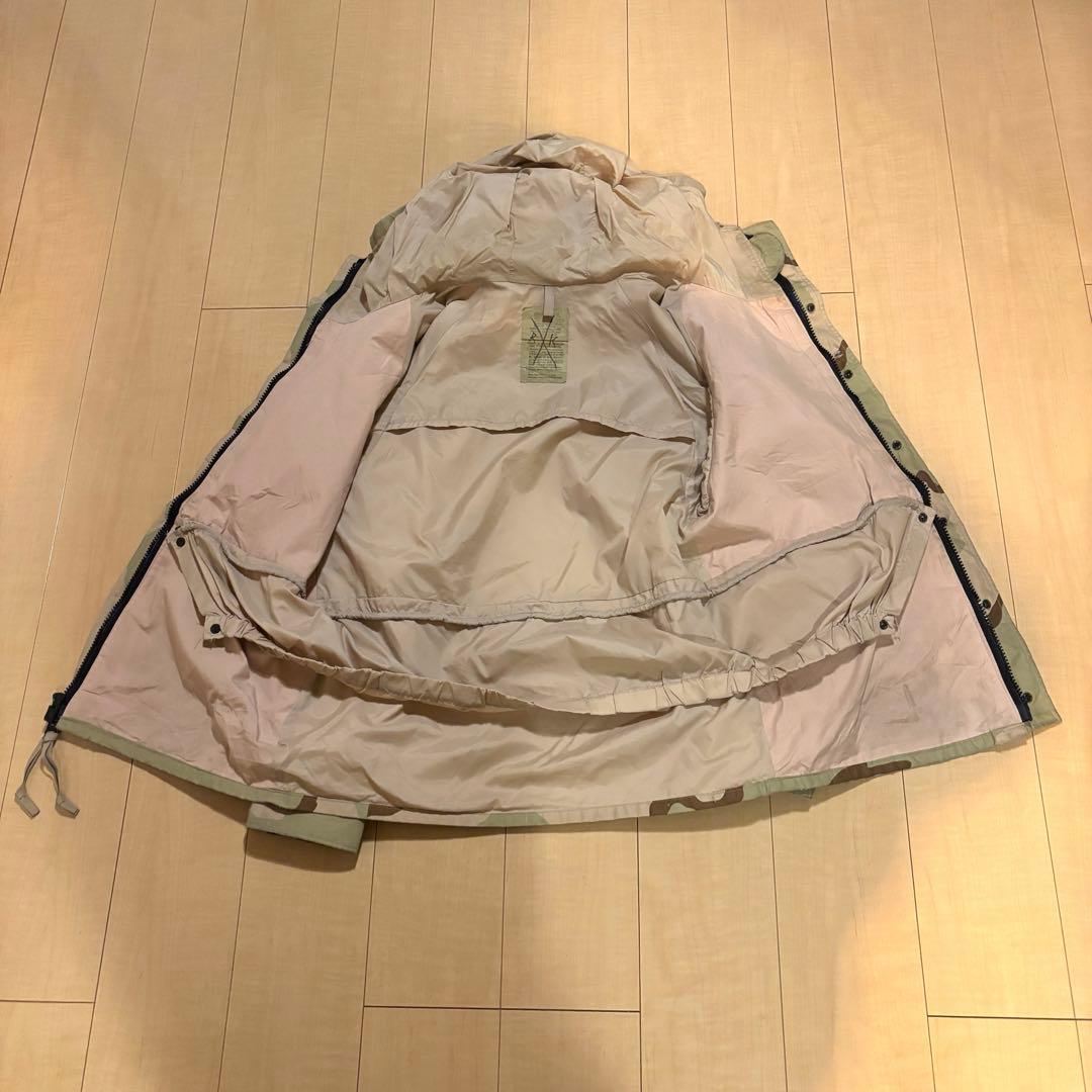 【実物】00s 米軍実物 ゴアテックス デザートカモ M-REGULAR